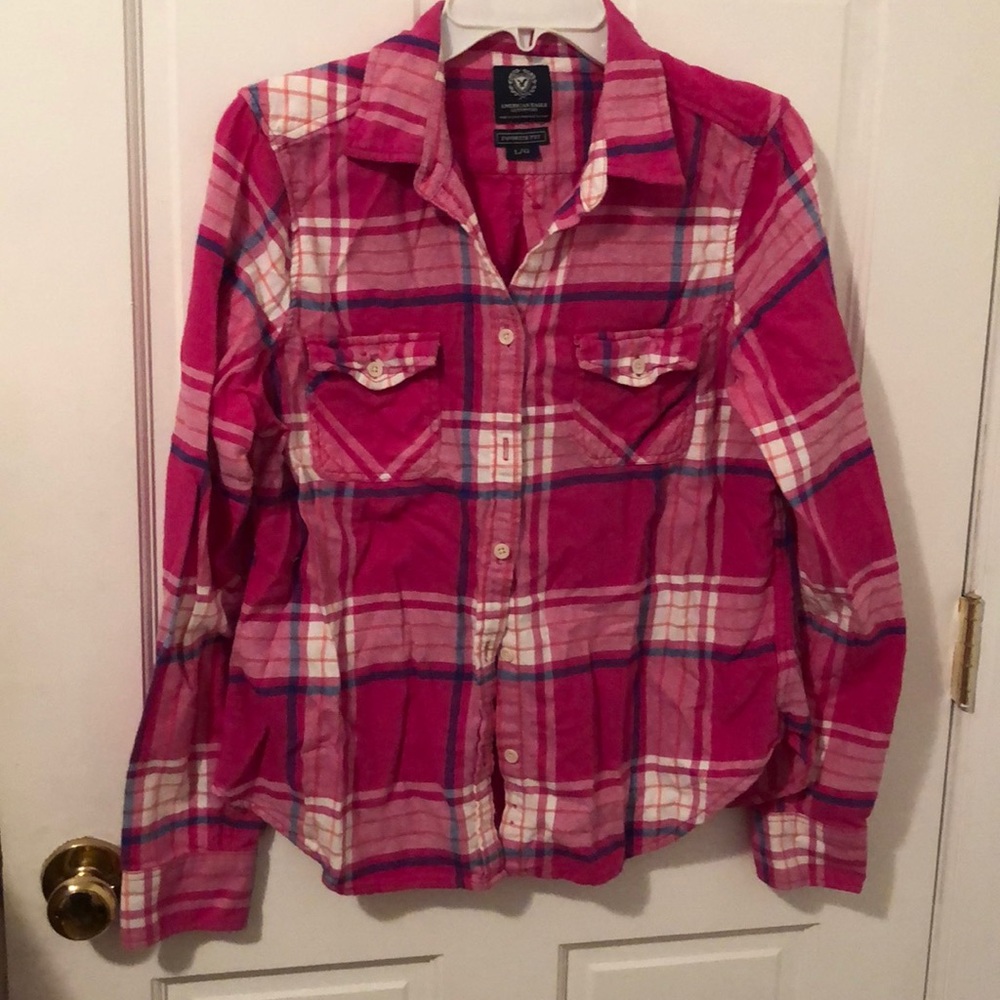 America Eagle Flannel Shirt